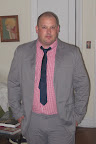 Grey suit with checkered shirt