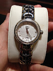 A new women's watch from Tag Heuer. The band is ergonomically designed and feels amazing on the wrist, and the diamond bezel is super elegant. A new women's watch from Tag Heuer. The band is ergonomically designed and feels amazing on the wrist, and the diamond bezel is super elegant.