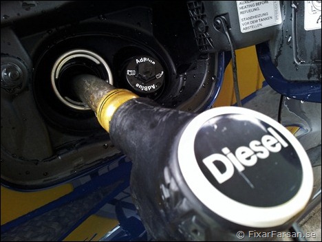 BränsleFörbrukning Audi Q7 V6 TDI Clean Diesel
