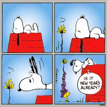 snoopy new years