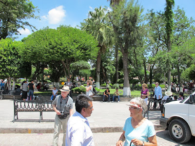 time to catch the bus at the main square!