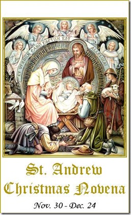 Christmas Novena Front and Back