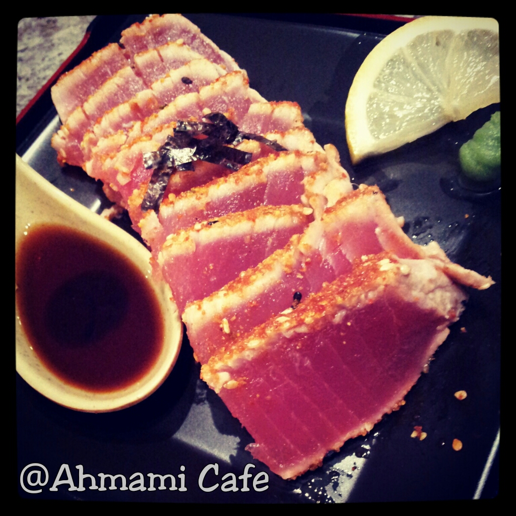 Ahmami Cafe Japanese style Seared Ahi Tuna