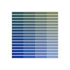 color palette 20, 2011, digital c-print (single edition), 40 x 40 in.