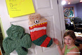 Contest #2: Pinata Battle.  Last pinata standing.  The christmas stocking wins!