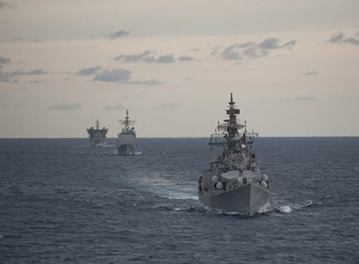 Indian Navy Wallpaper - Rajput-class Destroyer warship