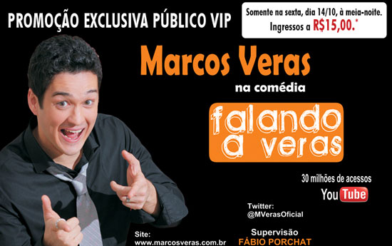 Marcos Veras em Campinas Marcos Veras em Campinas