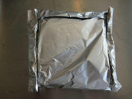 Tightly seal the foil packet so no excess moisture can get in while they steam