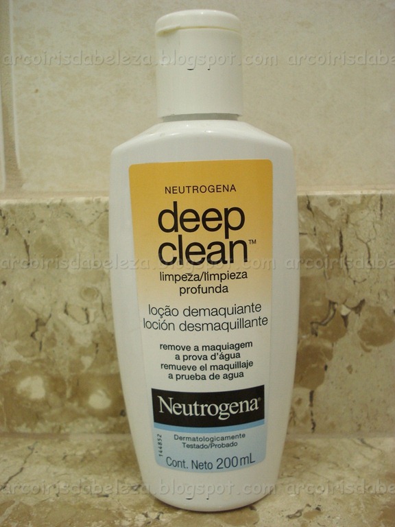 Loção Demaquilante Deep Clean - Neutrogena Loção Demaquilante Deep Clean - Neutrogena
