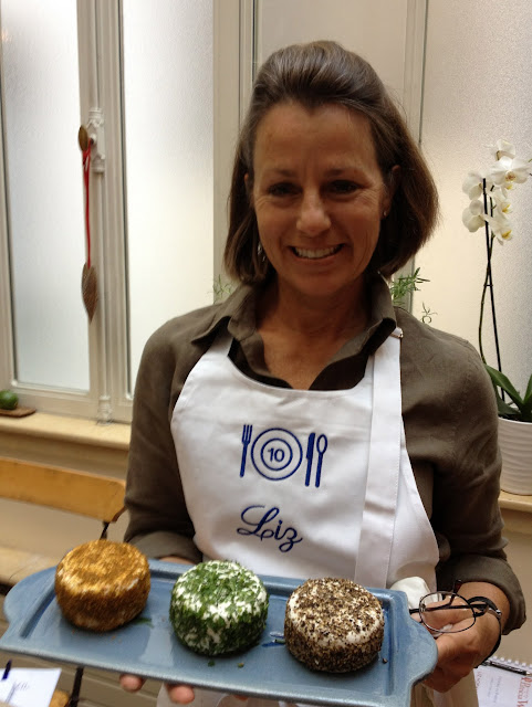 Liz with Goat Cheese Trio