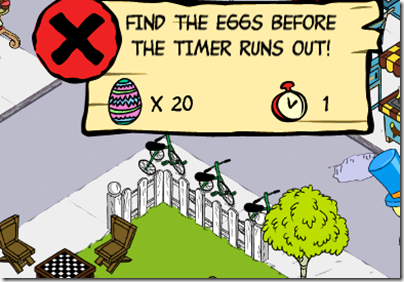 Snoopy's Street Fair - Easter egg hunt