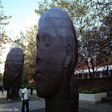 Escultura no Millenium Park  -   Chicago, Illinois, EUA