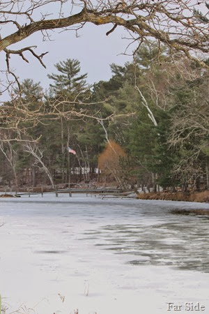 Fishook River is froze4n