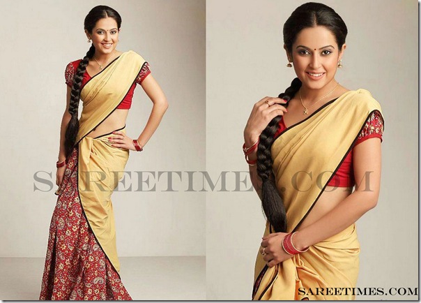 Disha_Pandey_Designer_Half_Saree