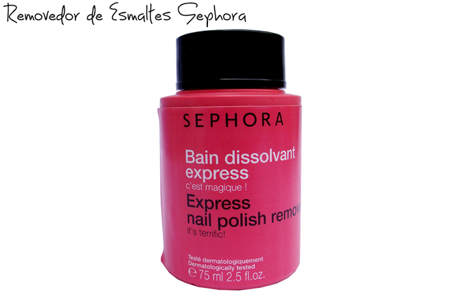 Removedor de Esmaltes Sephora