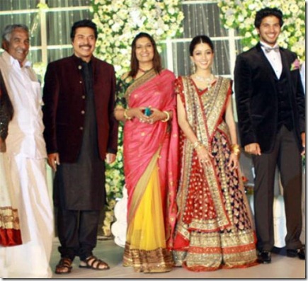 Dulquar Salman Wedding Reception Pics movie photos