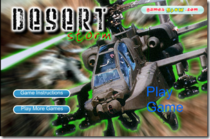 Desert Storm – GAME HELICÓPTERO