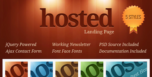 Hosted Landing Page - Hosting Technology