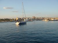 Quiet harbor.