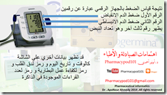 الصحة الدوائية أبونور أحمدي: دلالات أرقام القياس بجهاز قياس الضغط الرقمي