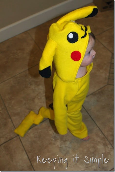 DIY Pokemon Pikachu Costume (16)