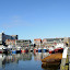 A beautiful spring day in Scheveningen harbour