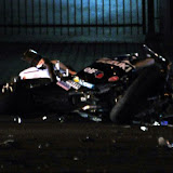 This was a motercycle vs pickup truck. It appeared that the truck made a left hand turn in front of the motercycle with the motercycle striking the bed of the truck. The motorcycle rider was transported to Kaiser South in serious condition. Later radio reports stated that the rider had several broken bones including pelvis but was expected to survive. News_110818_MCvsPTruck_Florin