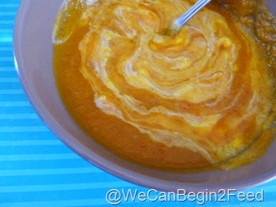 Curried Kabocha, Carrot, and Cauliflower Soup 6