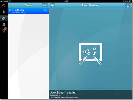 Lync ipad 3 Lync ipad 3