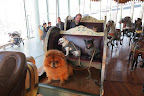 Sharkey, did you know that this carousel was nearly destroyed in Hurricane Sandy?  The river water rose so high that it completely surrounded the pavilion.
