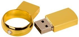 Wedding ring  USB flash drive 2