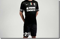 Juventus camiseta suplente 2012-2013