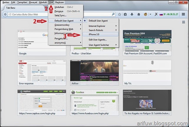 user agent switcher user agent switcher