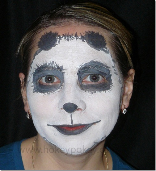 maquillaje de oso panda (5)
