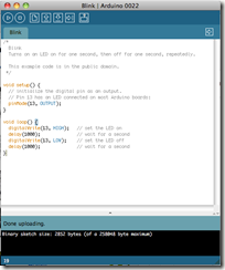 arduino_Blink_LED_Uploading