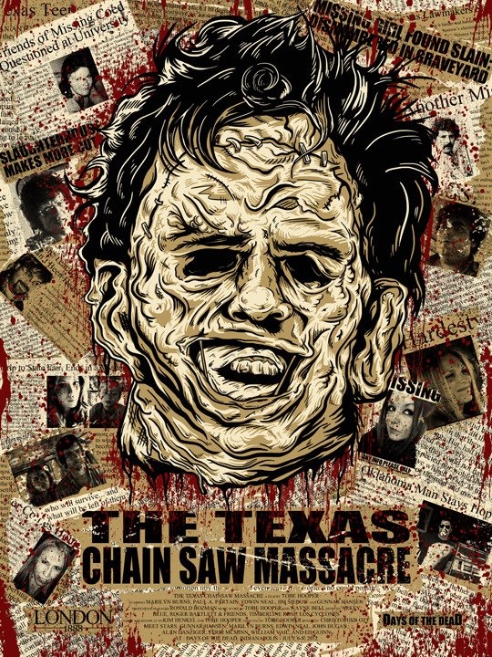 Texas Chainsaw 3D fan-made poszter 1888-ból