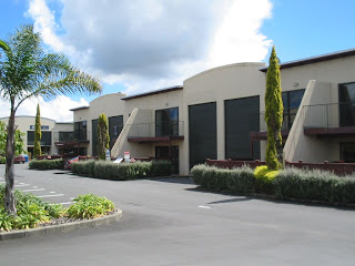 Complete exterior repaint of Airborne Road commercial premises in Albany