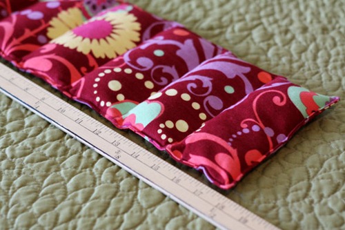 rice heating pad at the green wife