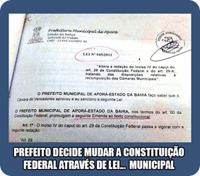 prefeito altera cf prefeito altera cf