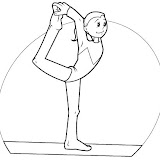 GIMNASTAS DIBUJOS PARA COLOREAR