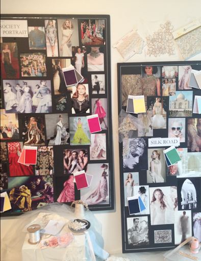 David's design team walked us through their process from start to finish. We loved their inspiration boards for 2014! David's design team walked us through their process from start to finish. We loved their inspiration boards for 2014!