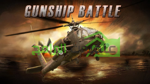 لعبة الهليكوبتر القتالية المجسمة 3D GUNSHIP BATTLE للأندرويد