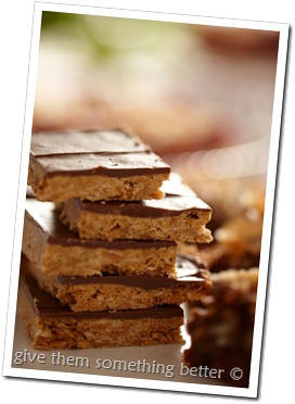 peanut butter carob bars