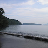 The beach at the start of the Rakata hike (Daniel Quinn, May 2011)