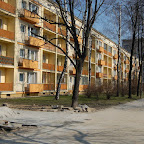 Appatrments on Jana Pawla walking towards Nowa Huty.JPG