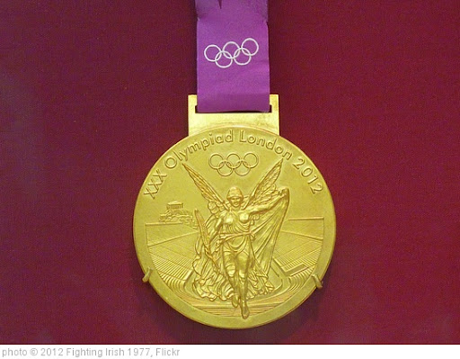 '2012 Olympics Gold Medal' photo (c) 2012, Fighting Irish 1977 - license: http://creativecommons.org/licenses/by/2.0/