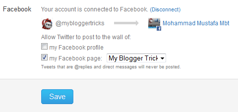 connecting twitter to facebook connecting twitter to facebook