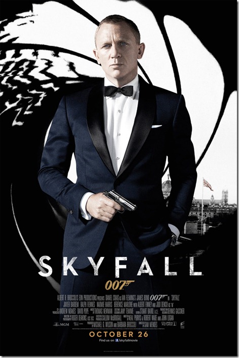 Skyfall UK Poster