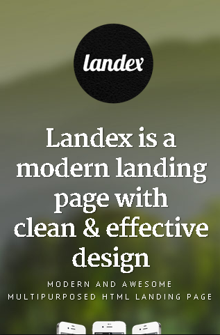Landex on iPhone