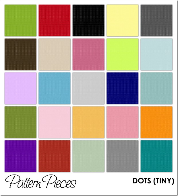 IMAGE - Pattern Pieces - Dots (Tiny)